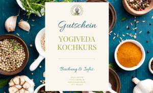 Yogiveda Gutschein für einen Ayurveda Kochkurs