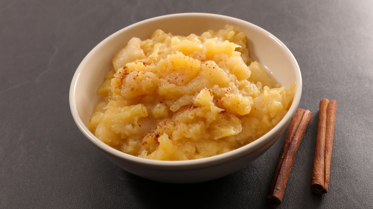 Rezept für ayurvedischen Apfelkompott.
