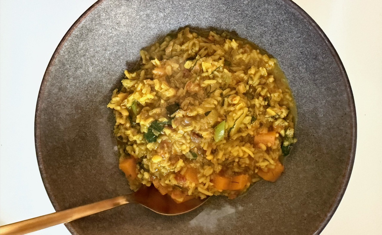 Rezept für ein typisch ayurvedisches Kitchari.