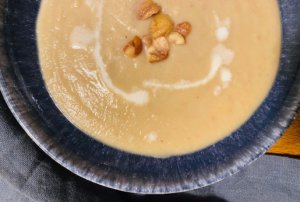 Maronen-Pastinaken-Suppe