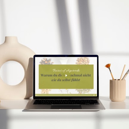 Du erfährst, woran du erkennst, wenn du aus der Balance geraten bist und wie du deinen Körper mit einfachen ayurvedischen Empfehlungen wieder ins Gleichgewicht bringst.